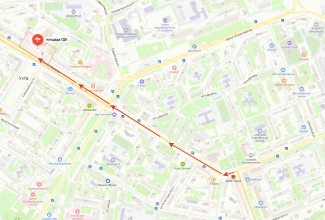 перекроют дорогу Ухта